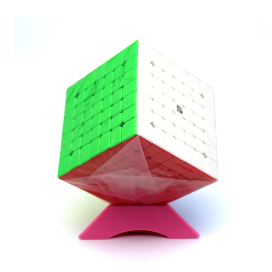 YJ YuFu 7x7x7 кубик Рубика Магнитный магический скоростной куб YongJun Stickerless