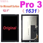 Оригинальный ЖК-дисплей Pro3 для Microsoft Surface Pro 3 1631, ЖК-дисплей кодирующий преобразователь сенсорного экрана в сборе, TOM12H20, v1.1, v1.0, LTL120QL01, 003