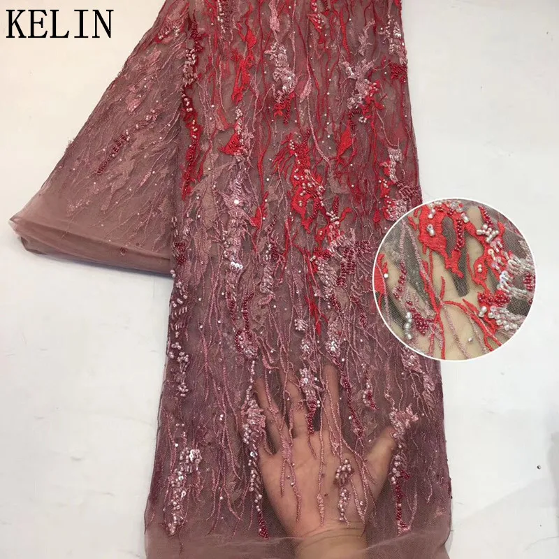 

Высококачественная французская 3D кружевная ткань для нигерийской ткани, кружевная вышивка, африканский тюль, кружевная ткань для свадебно...