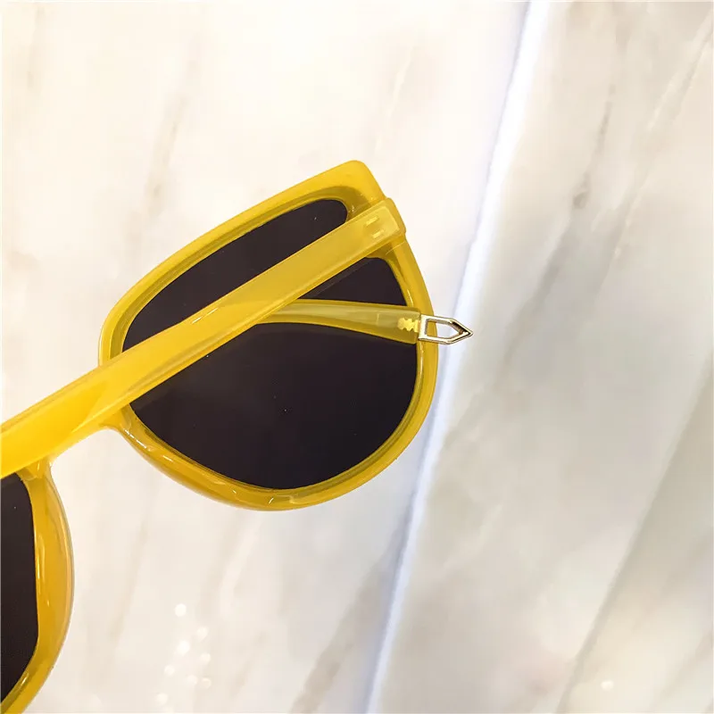 

1Pc Fishing Sunglasses Cat Eye Women Men Cycling Sun Glasses Eyewear Plastic Frame Clear Lens UV400 Shade Fashion Driver Goggles