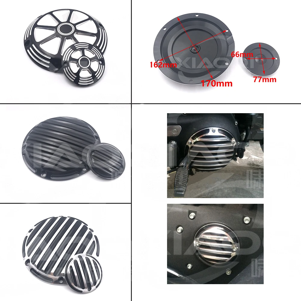 Чехол Дерби для мотоцикла CNC сцепление таймер с таймером чехол Harley Sportster XL 883 1200 04
