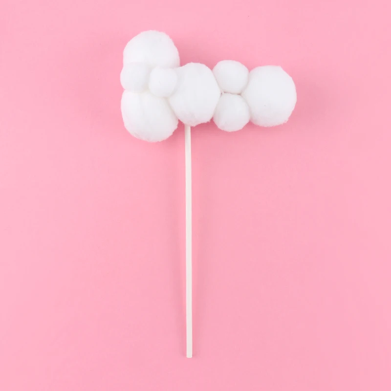 white cloud 1pcs Cakelove Радуга Единорог торт Топпер облако флажки для торта на день рождения Дети сувениры декорирование тортов капкейк Топпер для свадьбы десерт - Цвет: white cloud 1pcs