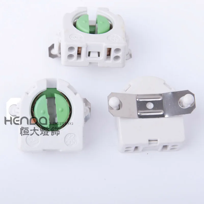 T4 T5 Lamp Base T8 Fluorescent Holder Test Aging Display Light Socket Types for Grille | Освещение
