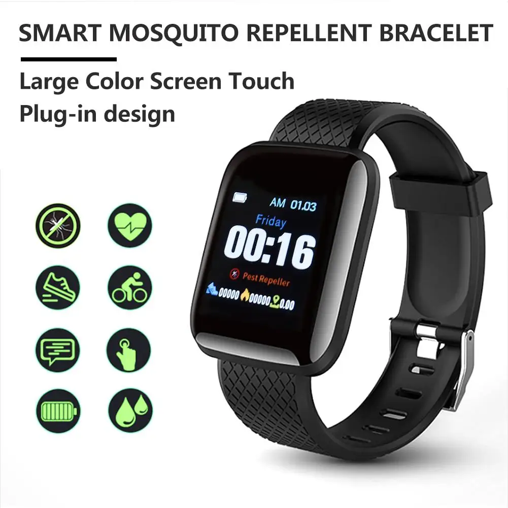 Новинка 2020 умный Браслет от комаров ультразвуковой отпугиватель вредителей