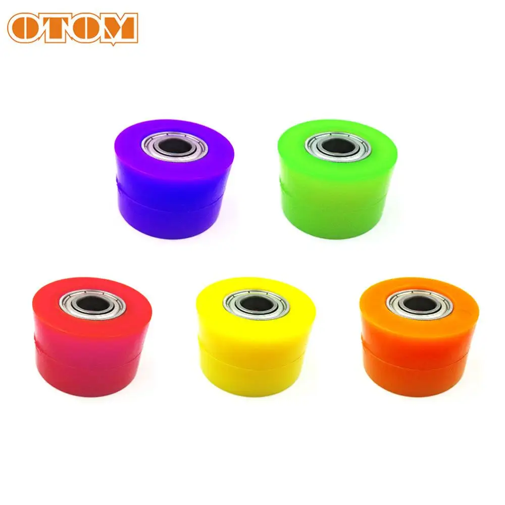 OTOM 5 видов цветов Kit 8 мм 10 Приводной цепной ролик шкив натяжитель колеса