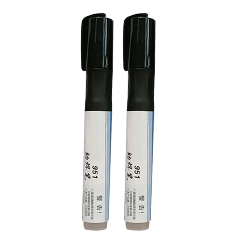 2pcs 951 паяльная канифоль флюсовая ручка без очистки печатной платы инструмент для припоя простота в эксплуатации TUE88 - Цвет: 2pcs