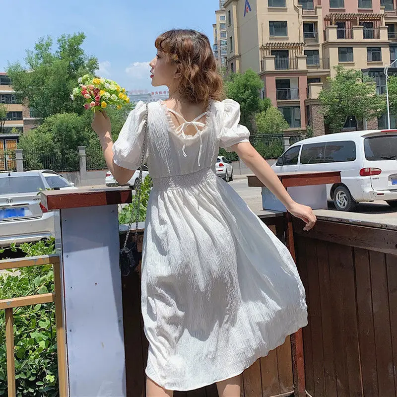 Женское винтажное платье в стиле Хепберн черное плиссированное средней длины с