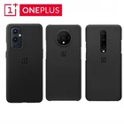 Чехол для Oneplus 10 9 Pro 8T8 Pro 6  7T 9R 9RT 100% оригинальный официальный OnePlus из натурального песчаника матовый тонкий задний Чехол