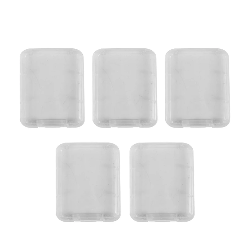 

Защитный чехол для карт памяти SD, SDHC, MMC, XD, CF, 5 серий, белый, прозрачный