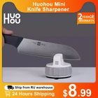 Youpin HUOHOU миниатюрная точилка для ножей Xiaomi, точильный станок, многофункциональный инструмент для Mijia, домашние кухонные инструменты, ножи с фиксированным лезвием, аксессуары