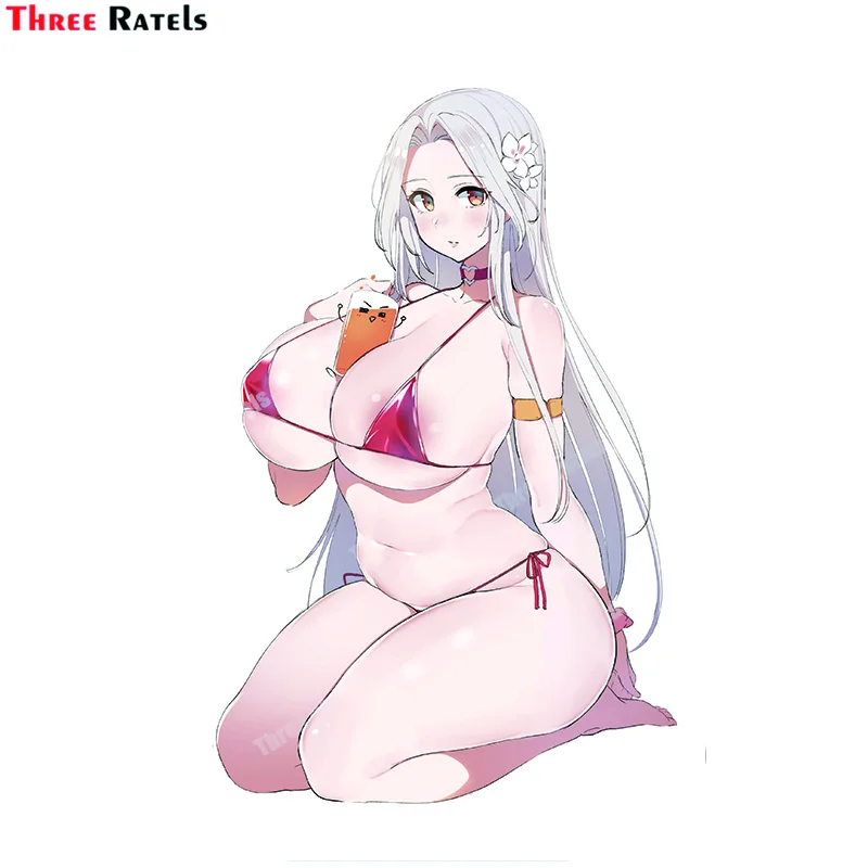 

Three Ratels A418 Sexy Anime Girl Prototype Labiata Last Origin Sticker For Jeep Window Car Auto Decal Decoration Vinyl Materal