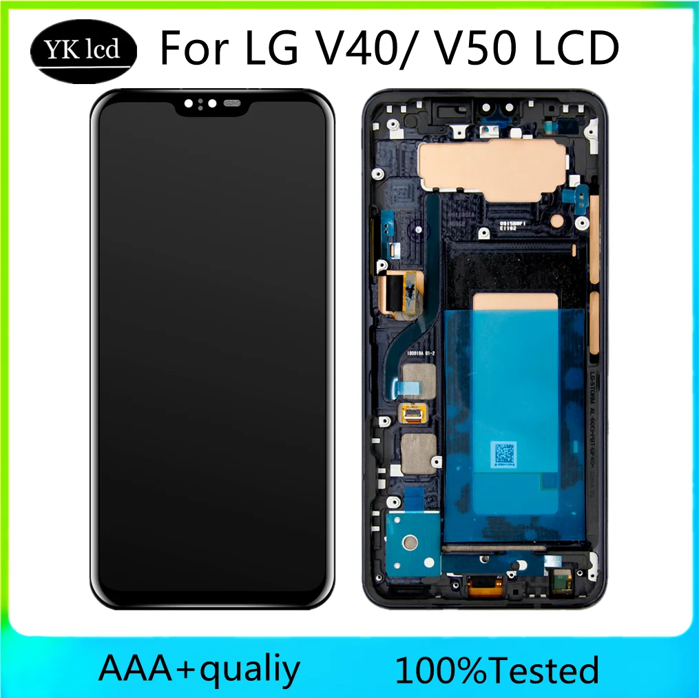 Для LG V40 V50 ЖК-дисплей Дисплей кодирующий преобразователь сенсорного экрана в