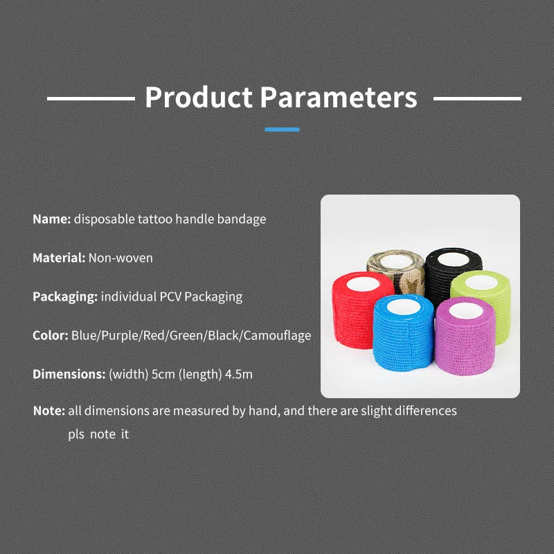 Высококачественные товары для татуировок когезивные одноразовые тату ручки 10