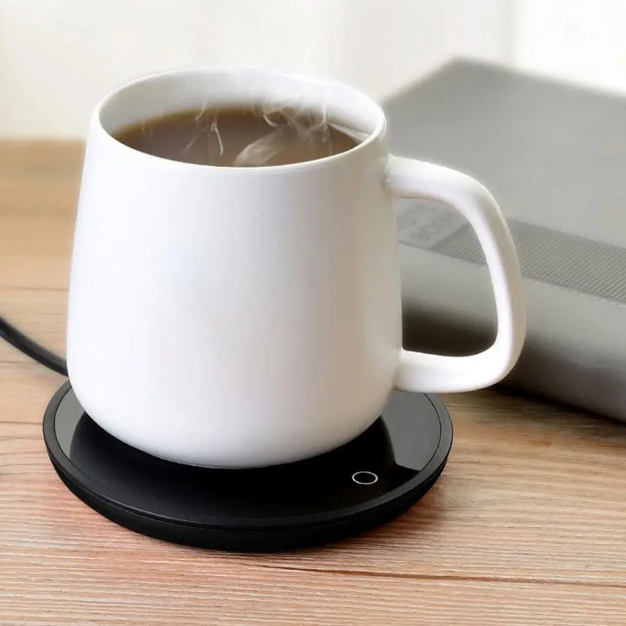 

Electric Waterproof Touch Cup Warmer Heating Mat Pad Heater For Tea Coffee Milk Home Office Electric Hand Fast Heater Warmer