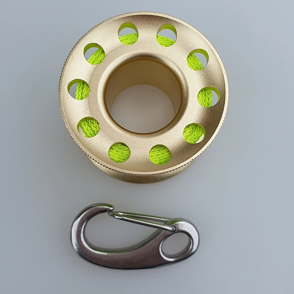 Катушка для подводного плавания из сплава 10 м катушка с защелкой болта и