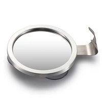stainless steel anti fog shower mirror shaving makeup mirrors bathroom supplies p15d