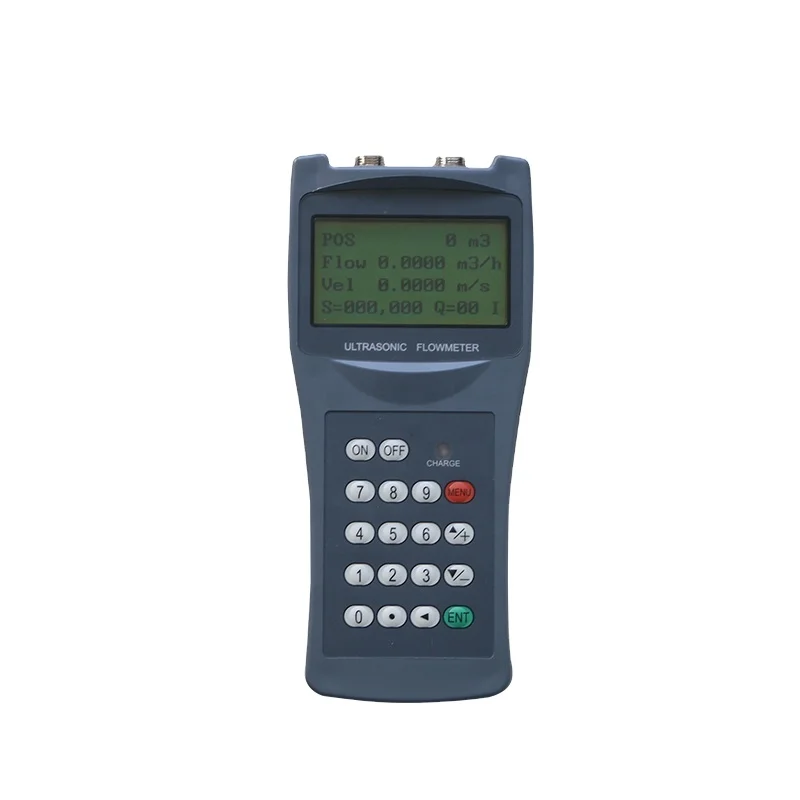 

high accuracy handheld clamp on hydraulic ultrasonic flow meter buty direct from China factory