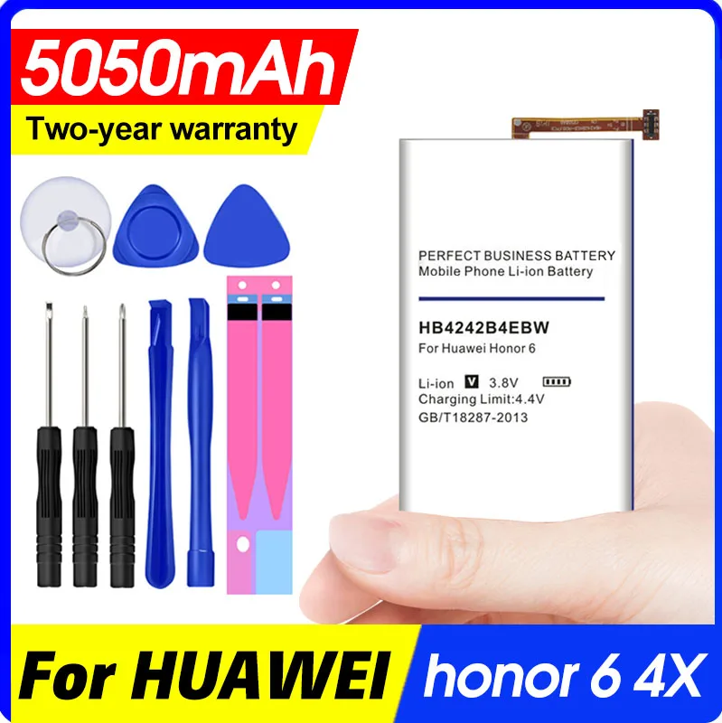 Запасная батарея для телефона Hb4242b4ebw Huawei Honor 6 H60-l01 H60-l02 H60-l11 | Мобильные телефоны и