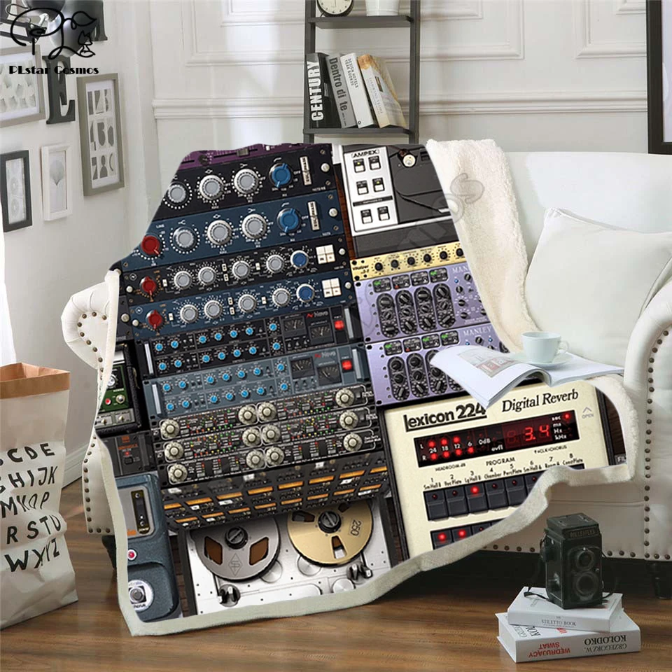 

Need More Plug-Ins Fleece Blanket Plush 3d Printed for Adults Sofa Sherpa Fleece Bedspread Wrap Throw Blanket