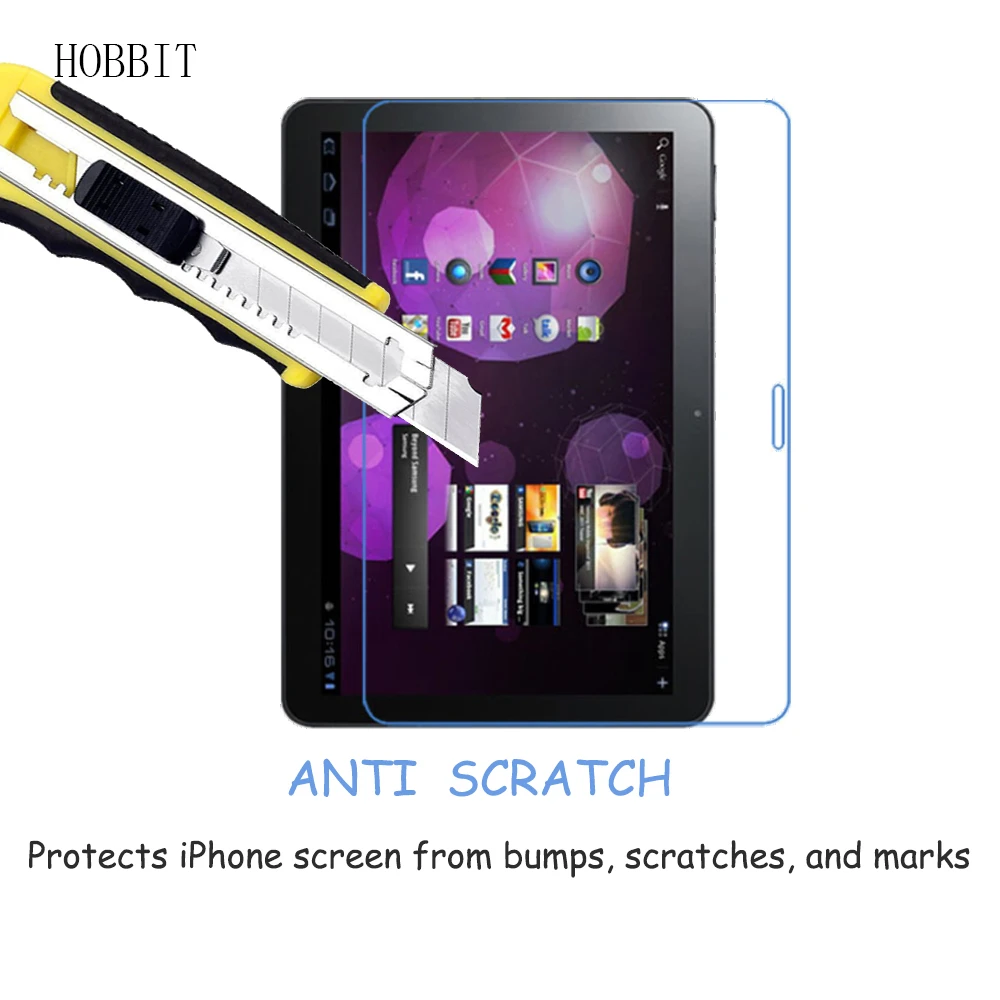 

3Pcs Tablet Ultra-thin HD Clear PET Film For Samsung Galaxy P7500 P7510 10.1 Inch Screen Protector Anti-Scratch Film Not Glass