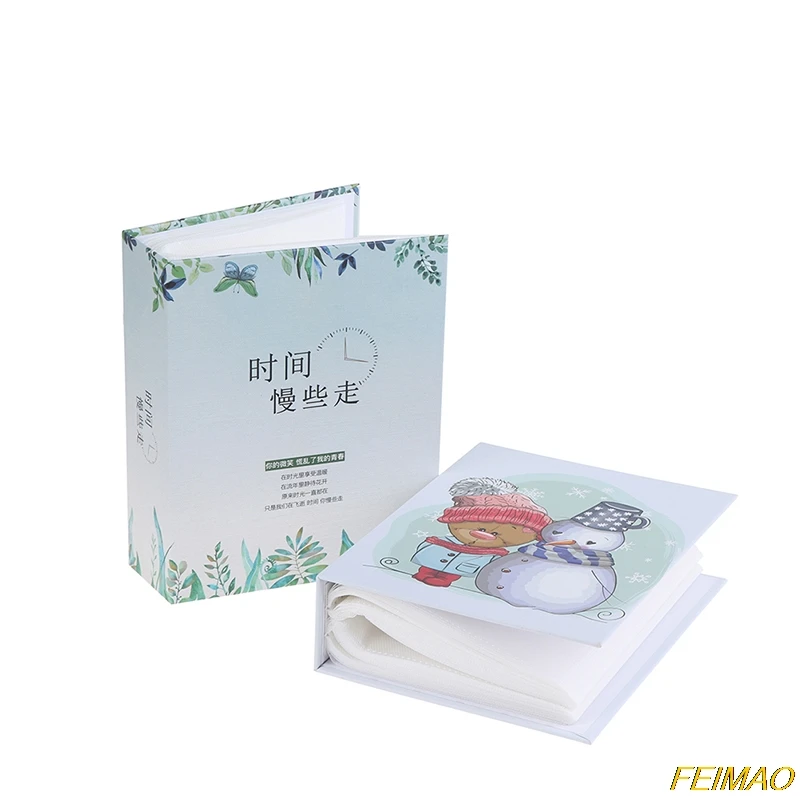 

"6 x 4" Photo Album 100 Pockets Picture Storage Scrapbooking Picture Case Cartoon Animals Baby Grow Photo Album Family Frame