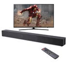 Настенный ТВ Саундбар домашний кинотеатр 40 Вт беспроводной динамик поддержка оптического коаксиального HDMI-совместимый AUX с сабвуфером для ТВ ПК