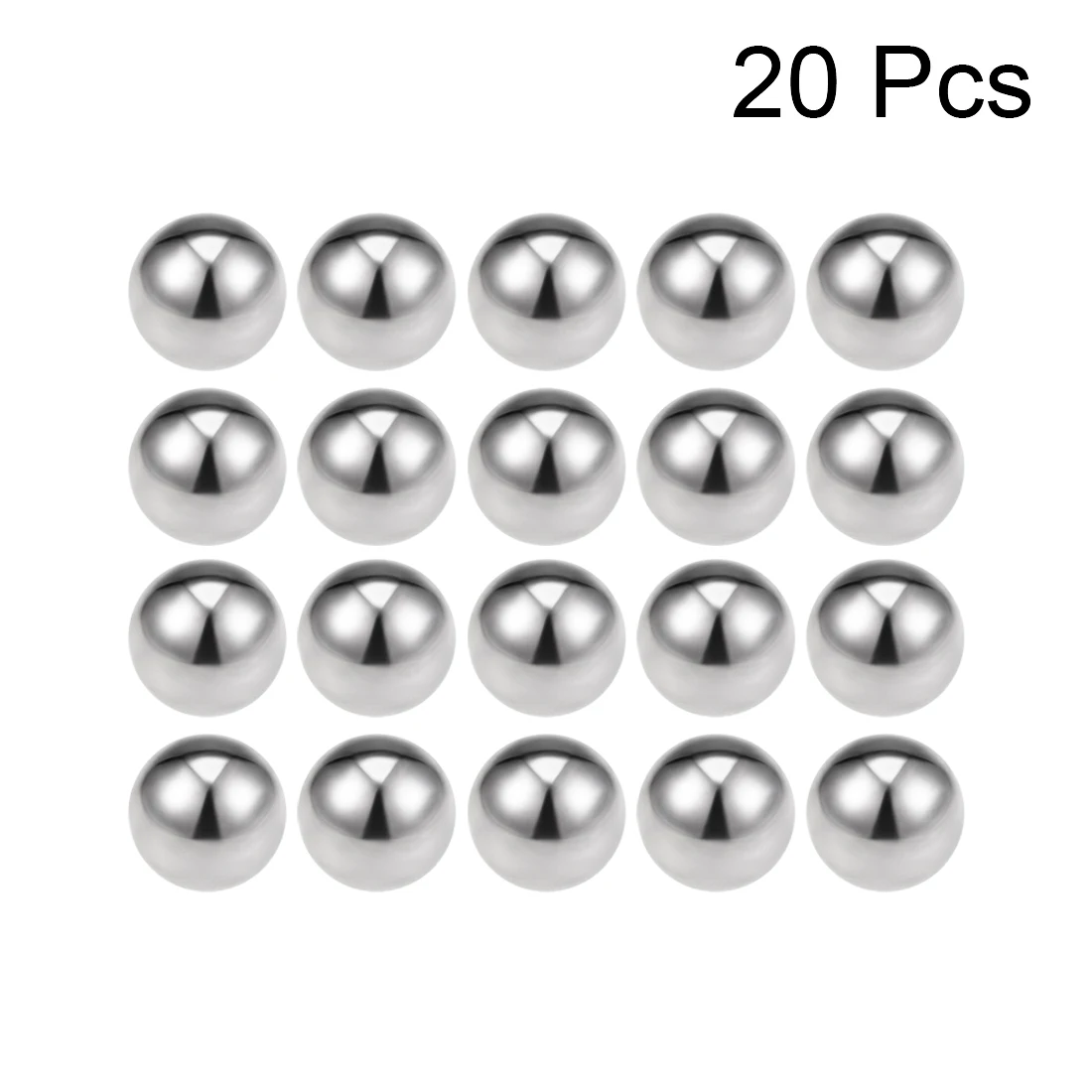 

uxcell 1/2" Bearing Balls 304 Stainless Steel G100 Precision Balls 20pcs