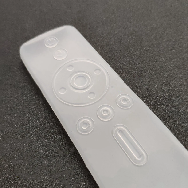 transparent remote control cover for xiaomi tv 4a soft silicone protective case rubber cover for xiaomi ip tv set top box 4s pro free global shipping