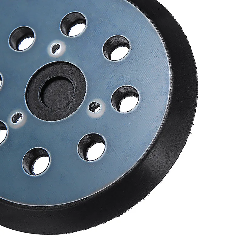 

5 Inches 125 MM 8-Hole Back-up Sanding Pad 3/4 Nails Hook and Loop Sander Backing Pad for Electric Makita Orbital Sander