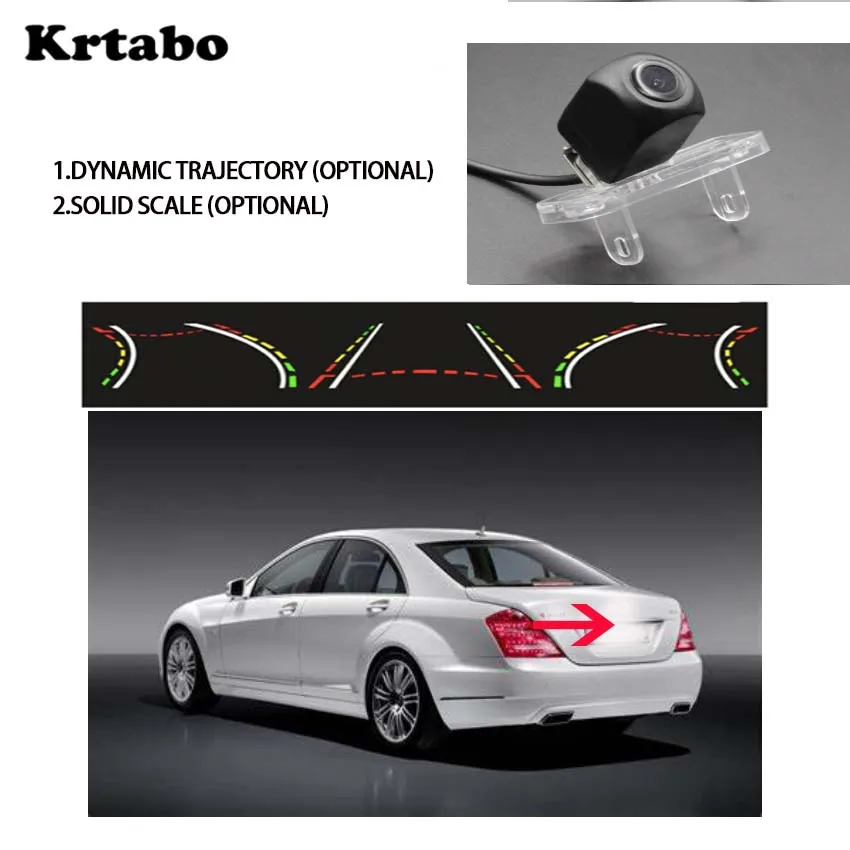 Автомобильная камера для Mercedes Benz S Class S280 320 400 S350 430 S500 S600 S55 S63 65 W220 динамическая