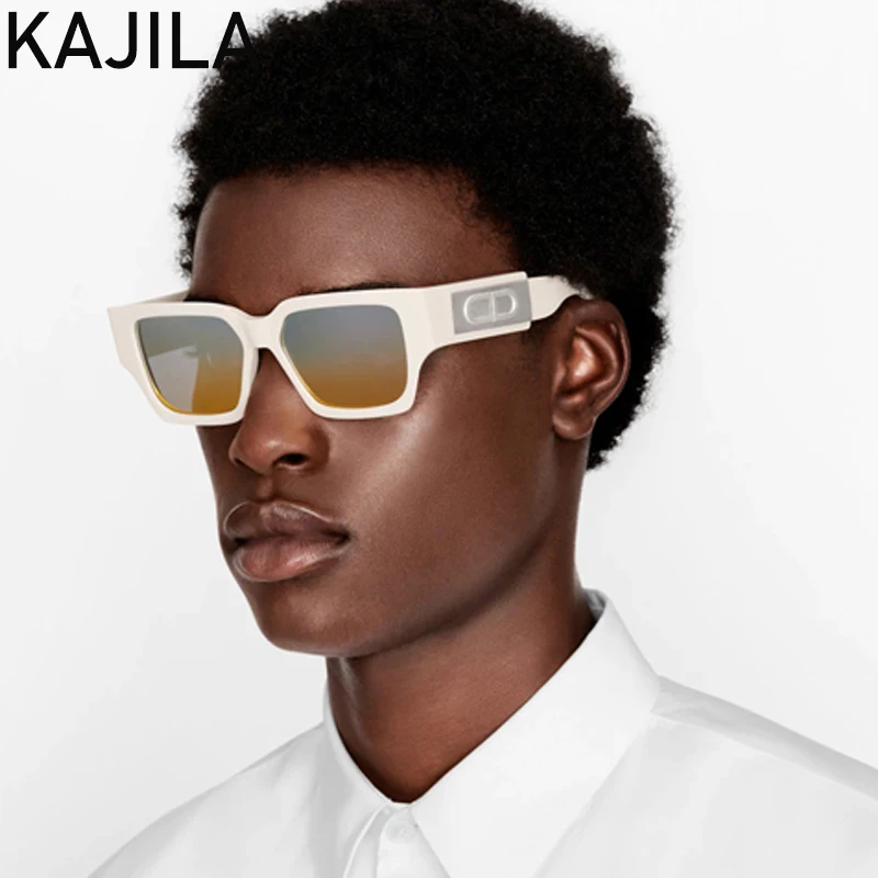 

2021 Square Sunglasses Men Oversized Sun Glasses For Women Luxury Brand Big Frame Ladies Sunglass With A Bag Shades Gafas De Sol