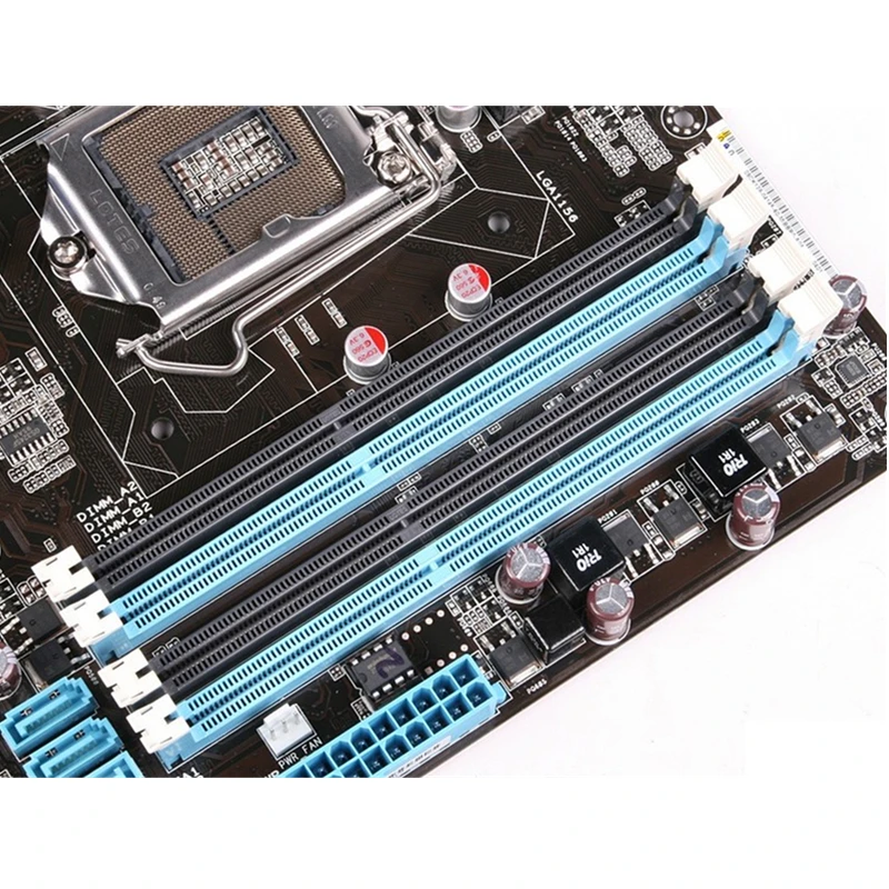 LGA 1156 ASUS P7H55-M Pro оригинальная материнская плата розетка uATX DDR3 HDMI DVI VGA USB2.0 16 Гб H55