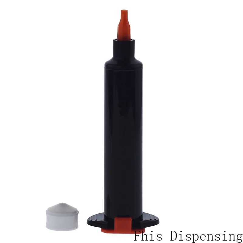 10cc УФ Черная Клейкая шприцевая цилиндрическая прокладка поршневая крышка