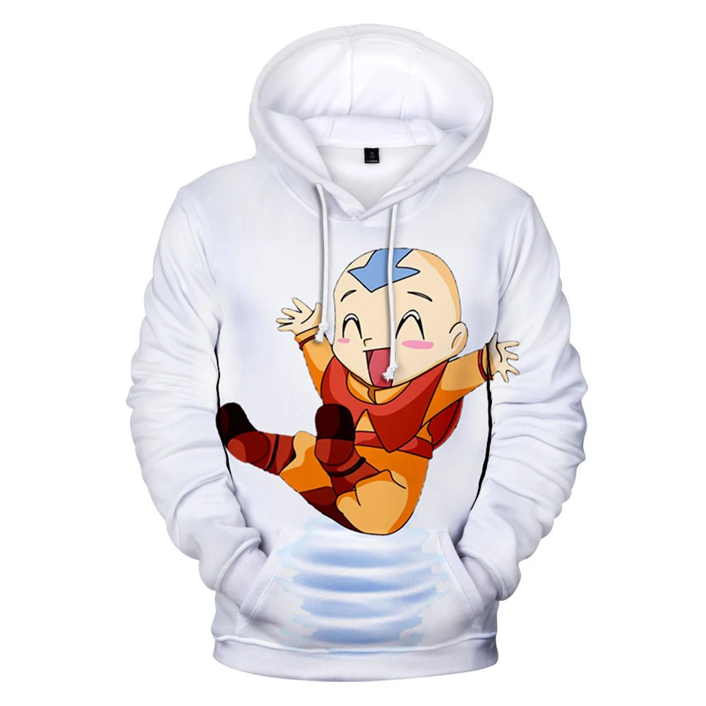 

2021 Avatar The Last Airbender 3D Printing Cartoon Anime New Hoodie Youth Sports Pullover Men Women Fashion Hoodies Hip Hop Tops