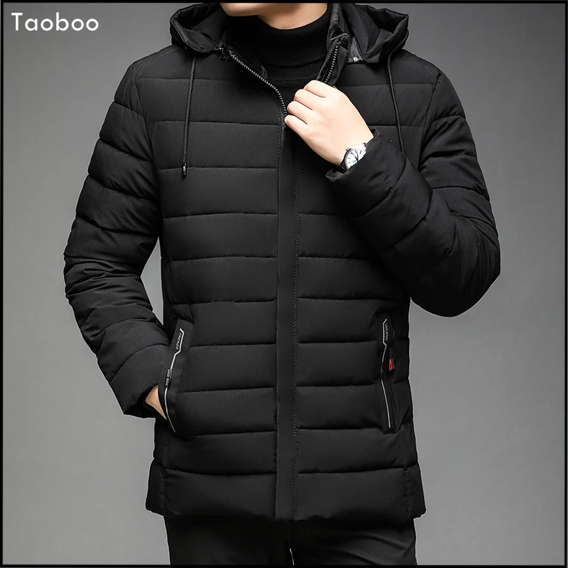 Taoboo 2021 зимняя куртка Мужская Утепленная водонепроницаемая верхняя одежда с