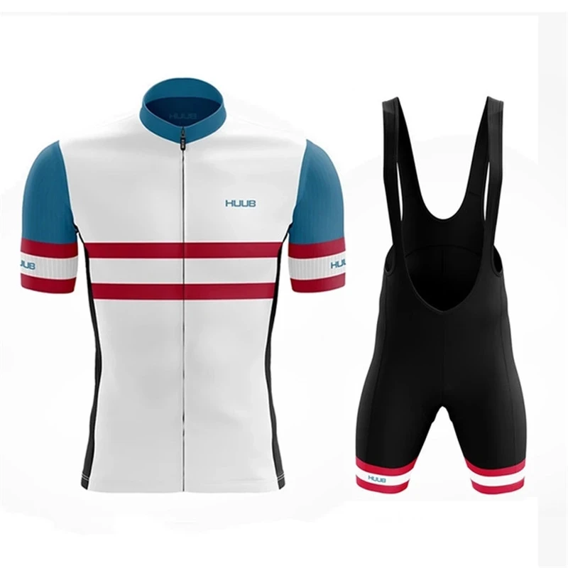 

HUUB 2021 New Cycling Team Bike Uniform Summer Breathable Men MTB Cycling Shirts Maillot Ropa Ciclismo