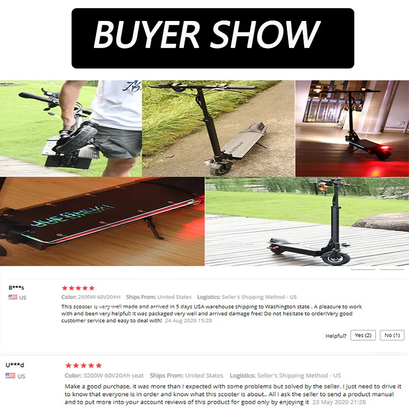 

48V 1000W Electric Scooter 8Inch Folding High Speed 55km/h Single Drive E Scooter Upgrade Waterproof 50km Long Range EU/US Stock