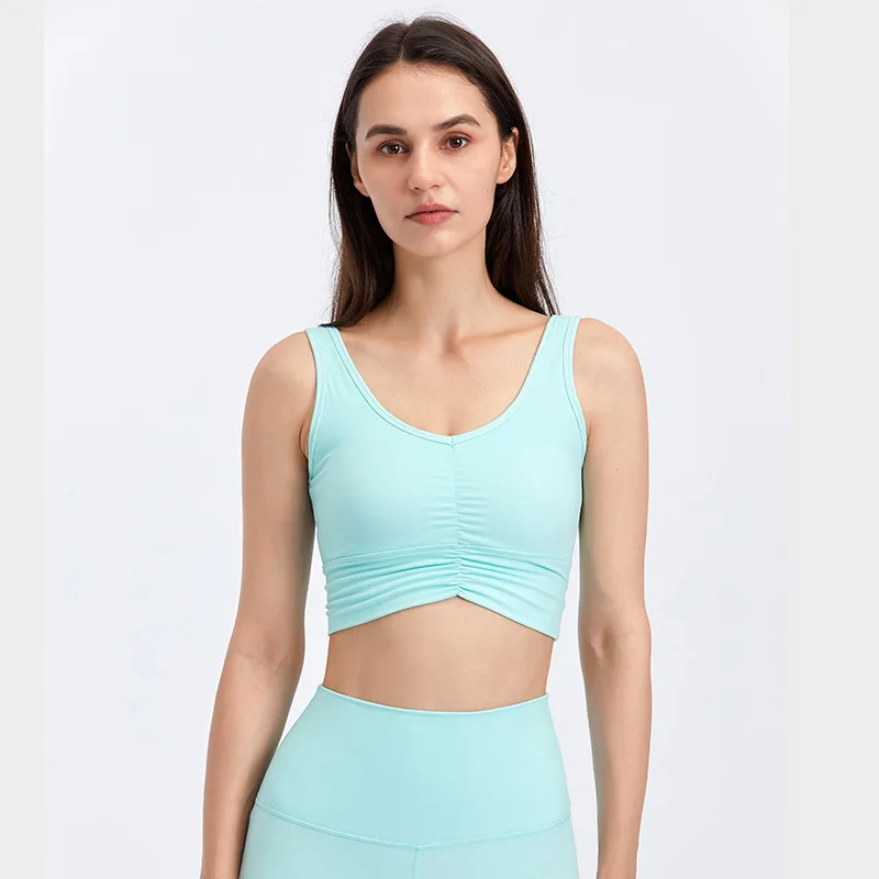 

Спортивные бюстгальтеры Naked Feeling, топ, женские дышащие мягкие быстросохнущие бюстгальтеры для тренировок и йоги, кроп-топ, спортивный бюстга...