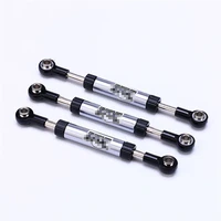 1pcs adjustable steering rod servo link linkage pull rod for 110 traxxas trx4 defender axial scx10 d90 rc car accessories