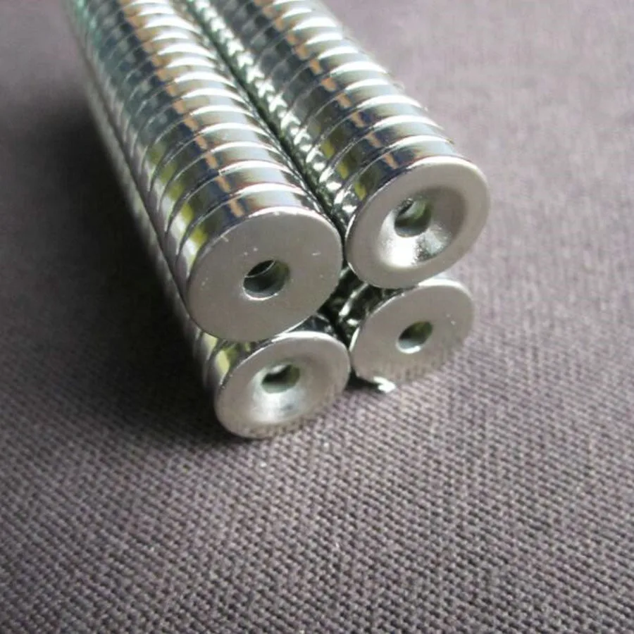 12mm*3mm Perforated magnet 4mm Super strong suction magnets | Обустройство дома