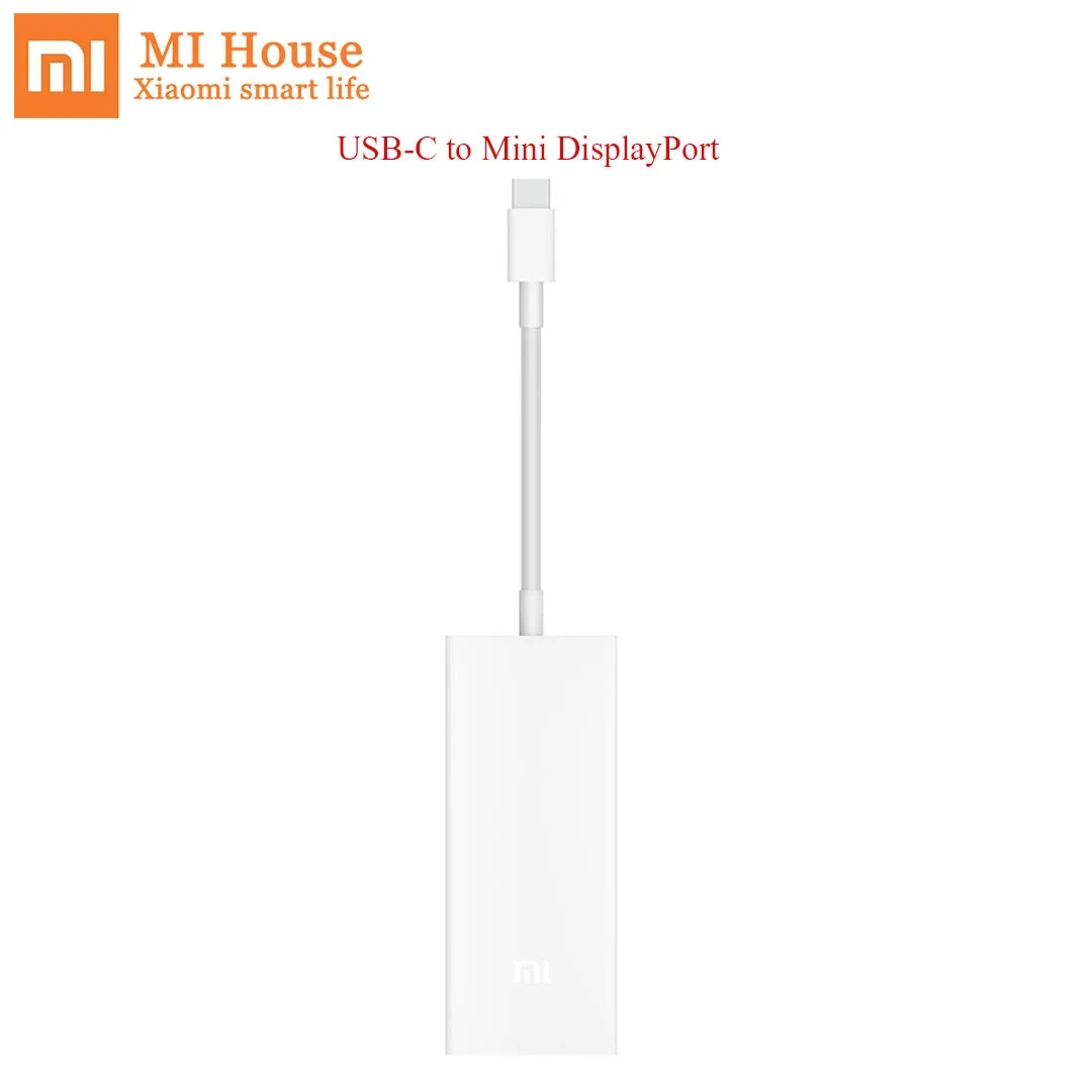 Xiaomi usb type C к Mini DisplayPort адаптер 4K 60Hz USB DP3.0 конвертер быстрой зарядки для ноутбука Apple