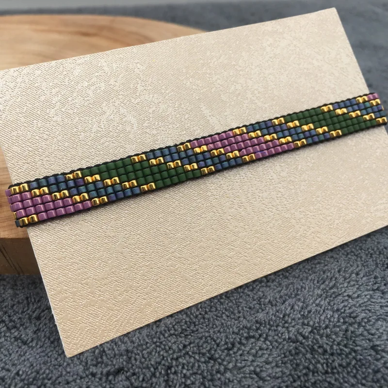 Браслет женский Миюки с бусинами | Украшения и аксессуары