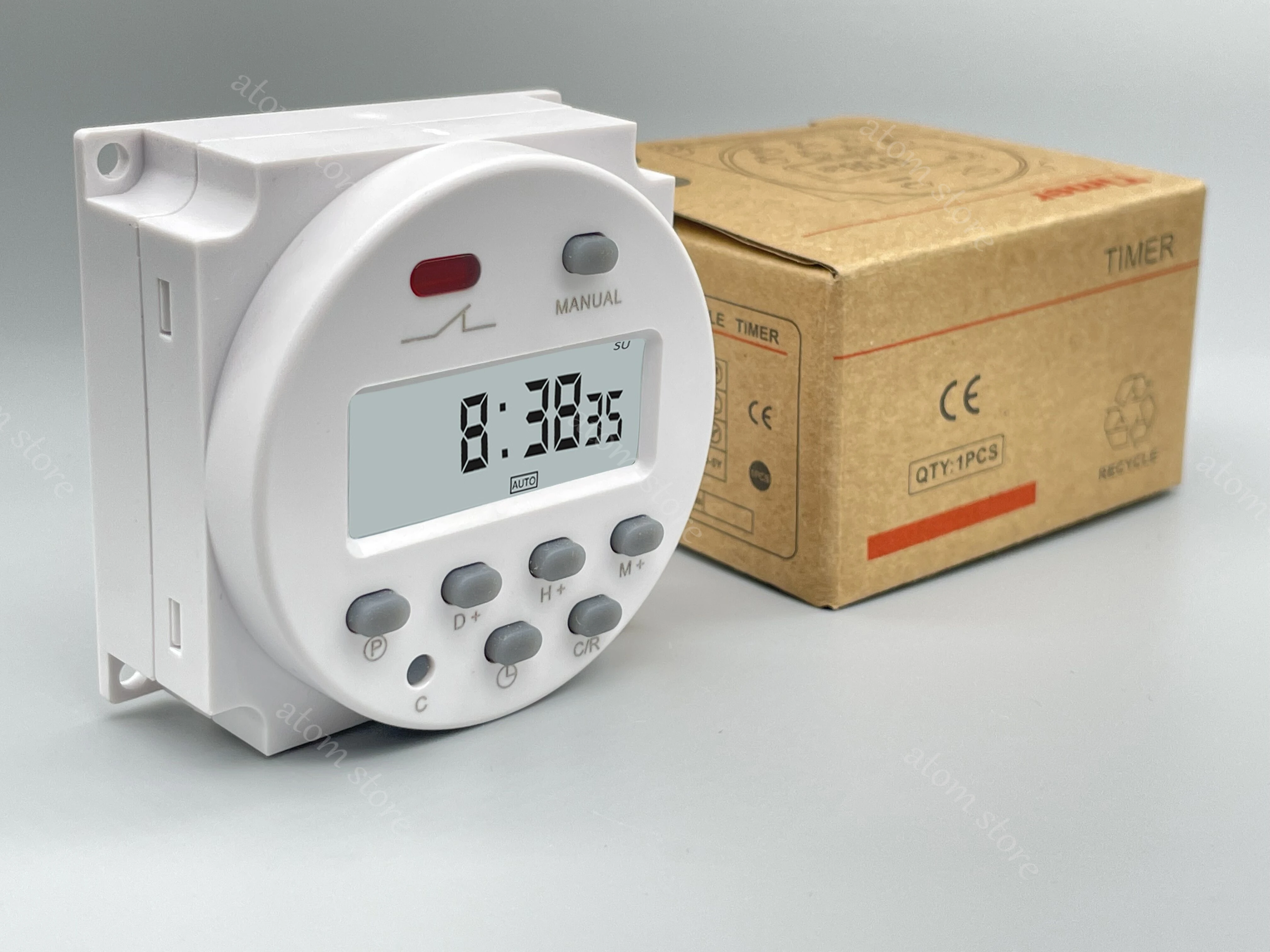 Таймер CN101A с ЖК-дисплеем 12 В 24 110 220