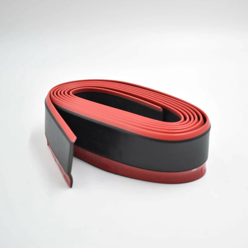 Цвета: черный красный 2 5 м авто передний бампер полоса для установки губы