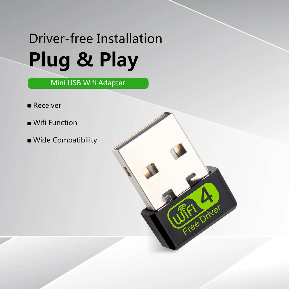 Мини USB Wi Fi роутер адаптер сетевой LAN Карта передатчик приемник Plug & Play для windows