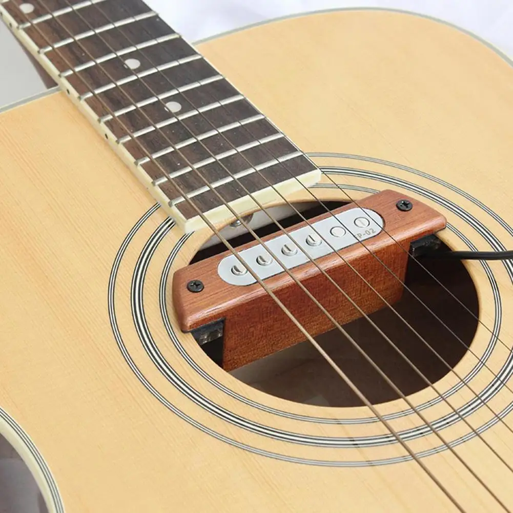 

Акустическая народная деревянная гитара Flanger, звукосниматель со звуковым отверстием, магнитные звукосниматели для гитары 39/40/41/42 дюймов, ак...
