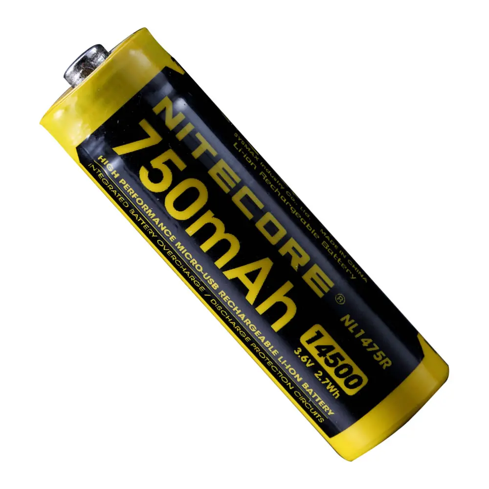 2021 NITECORE NL1475R 750mAh14500 высокая производительность с эффектом приближения c зарядкой