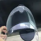 Противотуманный патч козырек объектив для мотоциклетного шлема полное открытое лицо объектив шлема противотуманная пленка Универсальный мотоциклетный шлем противотуманная наклейка
