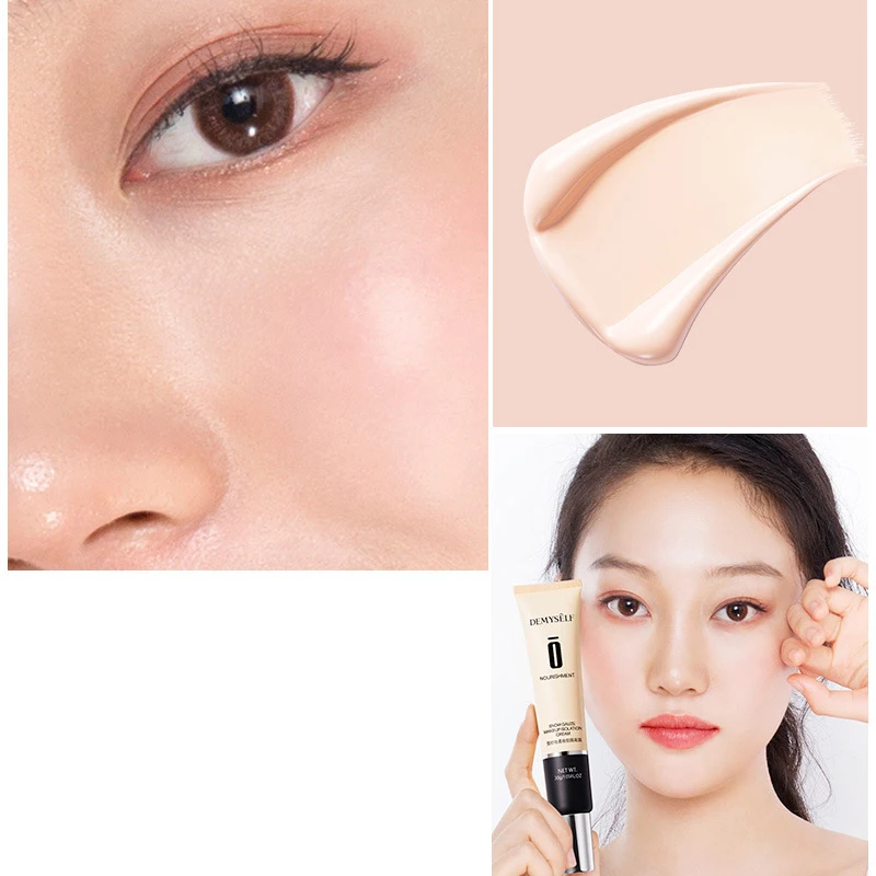Liquid Concealer Stick Dark Circle Scars Acne Fine Lines Cover Poreless Primer Cream Moisturizer Base Face Oil-Free Cream TSLM2
