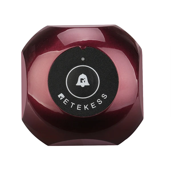 Retekess TD024 Механическая настольная карта для вызова кнопка ресторан пейджер обслуживание клиентов беспроводной звонящий Официант кнопка вызова